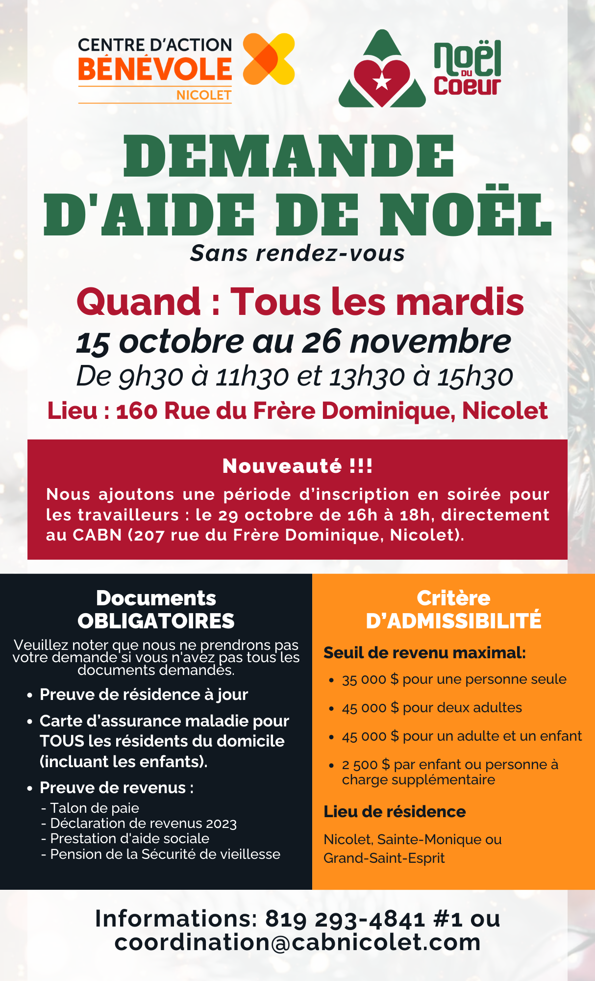 demande de noel